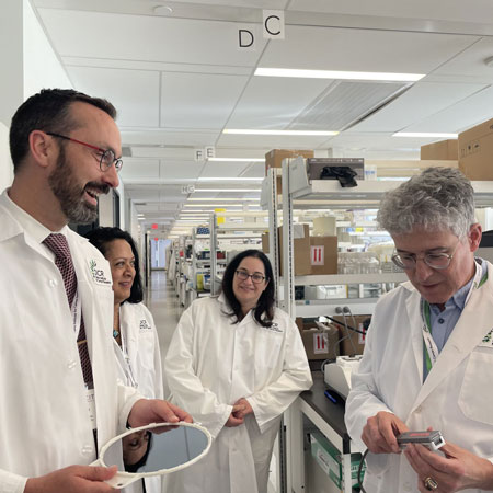 Nolan Quinn visits OICR